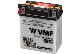 Een VMF accu met een capaciteit van 42 ampere