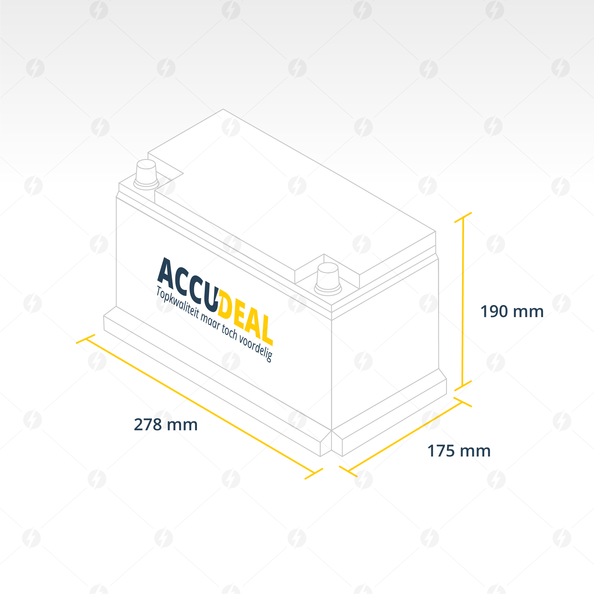 Bosch S4E08 - 70Ah accu, 760A, 12V (0 092 S4E 081) - Accudeal