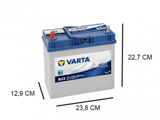 Varta B33 Blue Dynamic 45Ah - 545157033