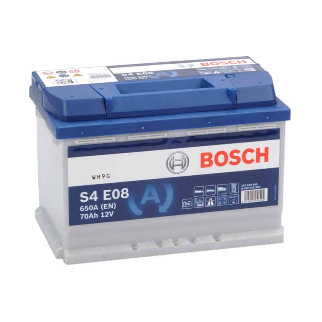 Mexico Confronteren aantal Bosch S4E08 - 70Ah accu, 760A, 12V (0 092 S4E 081) - Accudeal