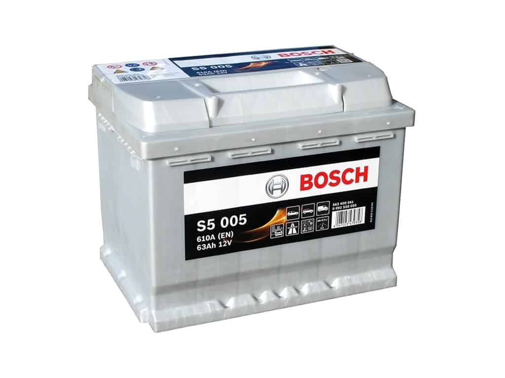 gebed Biscuit geloof Bosch S5005 - 63Ah accu, 610A, 12V (0 032 S50 050 - Accudeal