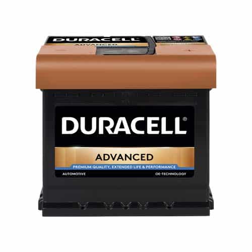 Duracell 44Ah Advanced accu, 420A, 12V, 44