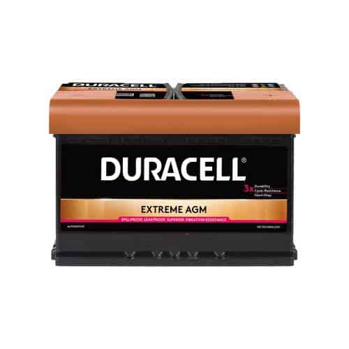 Duracell 70Ah Extreme AGM Start-stop accu, 720A, 12V, BDE 70 AGM