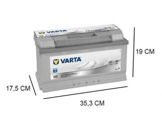 moreel Genealogie borst Varta H3 100Ah Silver Dynamic accu, 830A, 12V - Accudeal